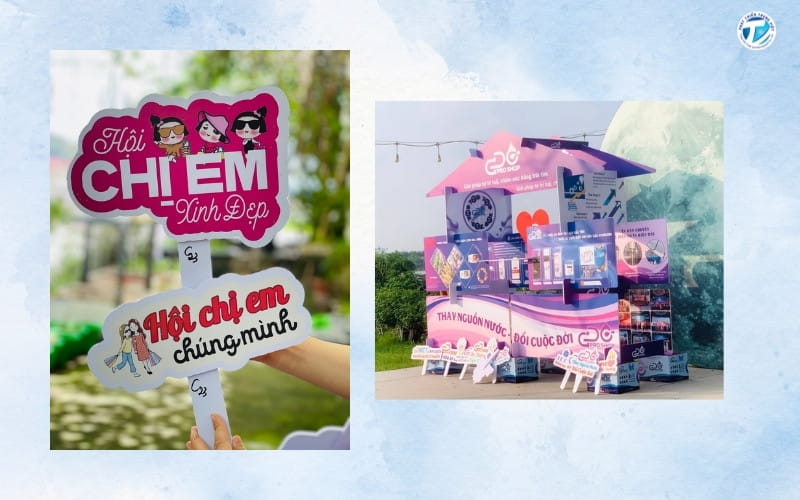 Ứng dụng đa dạng của tấm formex trong quảng cáo